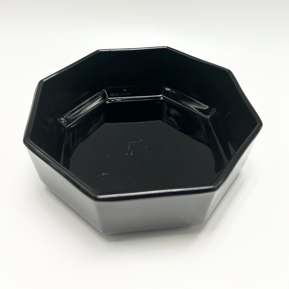 ♣️♠️⬛️🖤⚫️◼️Arcoroc France - Vintage (1980s) Hexagon Octime Bowl for Jewelry.
